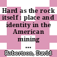 Hard as the rock itself : place and identity in the American mining town [E-Book] /
