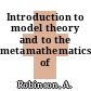 Introduction to model theory and to the metamathematics of algebra.