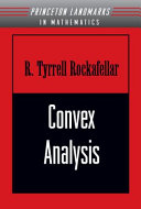 Convex analysis /