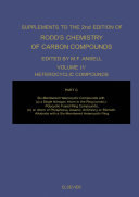 Rodd's chemistry of carbon compounds. 1, Pt. A/B, supplement. Aliphatic compounds : a modern comprehensive treatise /