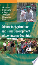 Science for Agriculture and Rural Development in Low-income Countries [E-Book] /