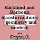 Bäcklund and Darboux transformations : geometry and modern applications in soliton theory [E-Book] /