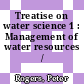 Treatise on water science 1 : Management of water resources /