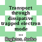 Transport through dissipative trapped electron mode and toroidal ion temperature gradient mode in TEXTOR [E-Book] /