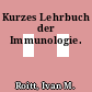 Kurzes Lehrbuch der Immunologie.