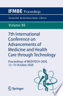 7th International Conference on Advancements of Medicine and Health Care through Technology [E-Book] : Proceedings of MEDITECH-2020, 13-15 October 2020 /