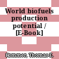 World biofuels production potential / [E-Book]