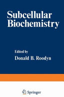 Subcellular biochemistry vol 0005.