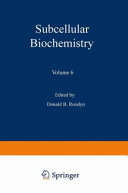 Subcellular biochemistry vol 0006.