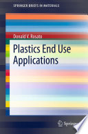 Plastics End Use Applications [E-Book] /