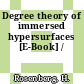 Degree theory of immersed hypersurfaces [E-Book] /