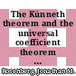 The Künneth theorem and the universal coefficient theorem for equivariant K-theory and KK-theory [E-Book] /