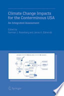 Climate Change Impacts for the Conterminous USA [E-Book] : An Integrated Assessment /