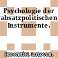 Psychologie der absatzpolitischen Instrumente.