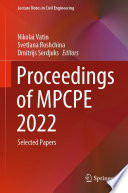 Proceedings of MPCPE 2022 [E-Book] : Selected Papers /