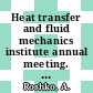 Heat transfer and fluid mechanics institute annual meeting. 16 : proceedings Pasadena, CA, 12.06.1963-14.06.1963.