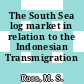 The South Sea log market in relation to the Indonesian Transmigration Programme.