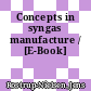 Concepts in syngas manufacture / [E-Book]