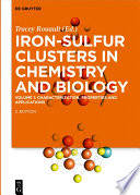 Iron-sulfur clusters in chemistry and biology [E-Book] /