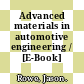 Advanced materials in automotive engineering / [E-Book]