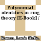 Polynomial identities in ring theory [E-Book] /