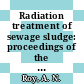 Radiation treatment of sewage sludge: proceedings of the workshop : Bombay, 18.04.80.