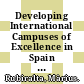 Developing International Campuses of Excellence in Spain [E-Book] /