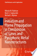 Initiation and Flame Propagation in Combustion of Gases and Pyrophoric Metal Nanostructures [E-Book] /