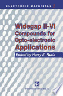 Widegap II–VI Compounds for Opto-electronic Applications [E-Book] /