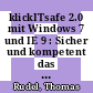 klickITsafe 2.0 mit Windows 7 und IE 9 : Sicher und kompetent das Netz erleben Lehrerband [E-Book] /