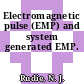 Electromagnetic pulse (EMP) and system generated EMP.