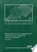 Mathematical and computational techniques for multilevel adaptive methods.