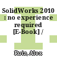 SolidWorks 2010 : no experience required [E-Book] /