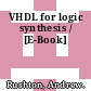 VHDL for logic synthesis / [E-Book]