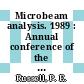 Microbeam analysis. 1989 : Annual conference of the Microbeam Analysis Society. 0024: proceedings : Asheville, NC, 16.07.89-21.07.89.