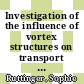 Investigation of the influence of vortex structures on transport processes at fluidic interfaces [E-Book] /