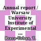 Annual report / Warsaw University Institute of Experimental Physics Nuclear Physics Laboratory: 1983.
