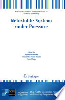 Metastable Systems under Pressure [E-Book] /