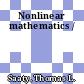 Nonlinear mathematics /