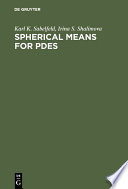 Spherical means for PDEs [E-Book] /