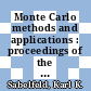 Monte Carlo methods and applications : proceedings of the 8th IMACS Seminar on Monte Carlo Methods, August 29-September 2, 2011, Borovets, Bulgaria [E-Book] /