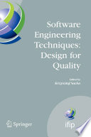 Software Engineering Techniques: Design for Quality [E-Book] /