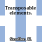 Transposable elements.