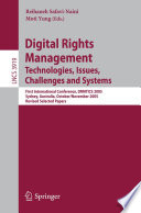 Digital Rights Management [E-Book] / Technologies, Issues, Challenges and Systems