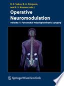 Operative Neuromodulation [E-Book] / Volume 1: Functional Neuroprosthetic Surgery. An Introduction