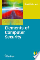 Elements of Computer Security [E-Book] /