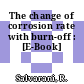 The change of corrosion rate with burn-off : [E-Book]