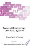 Polarized Spectroscopy of Ordered Systems [E-Book] /