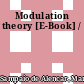 Modulation theory [E-Book] /