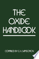 The Oxide Handbook [E-Book] /